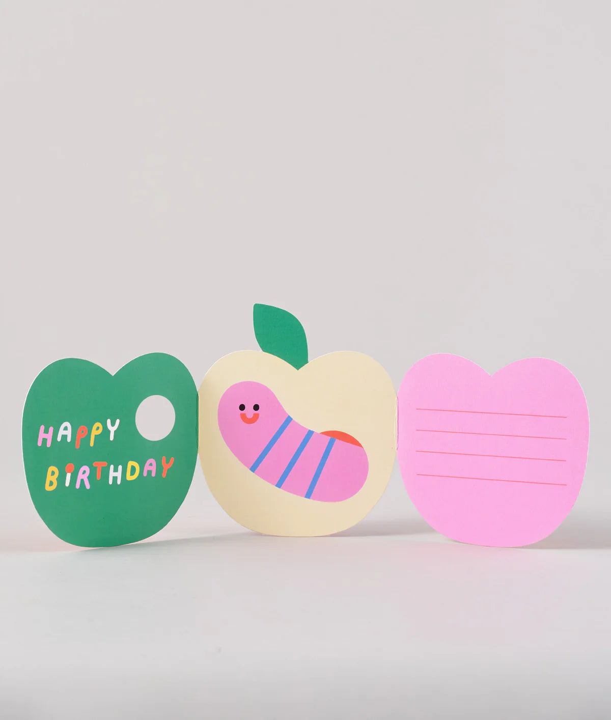 Apple Fold Out Greeting Card