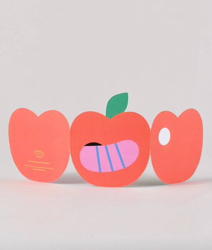 Apple Fold Out Greeting Card