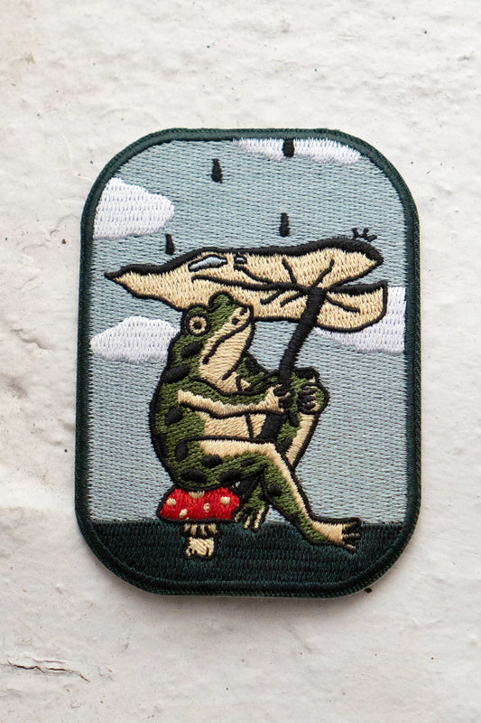 Leaf Umbrella Frog - Sticky Patch