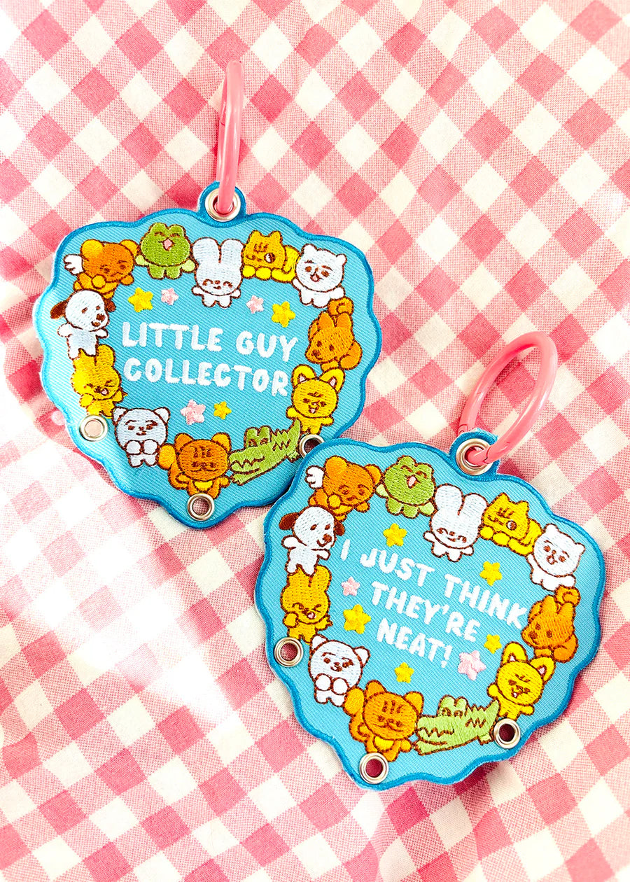 Little Guy Collector - Embroidered Keychain