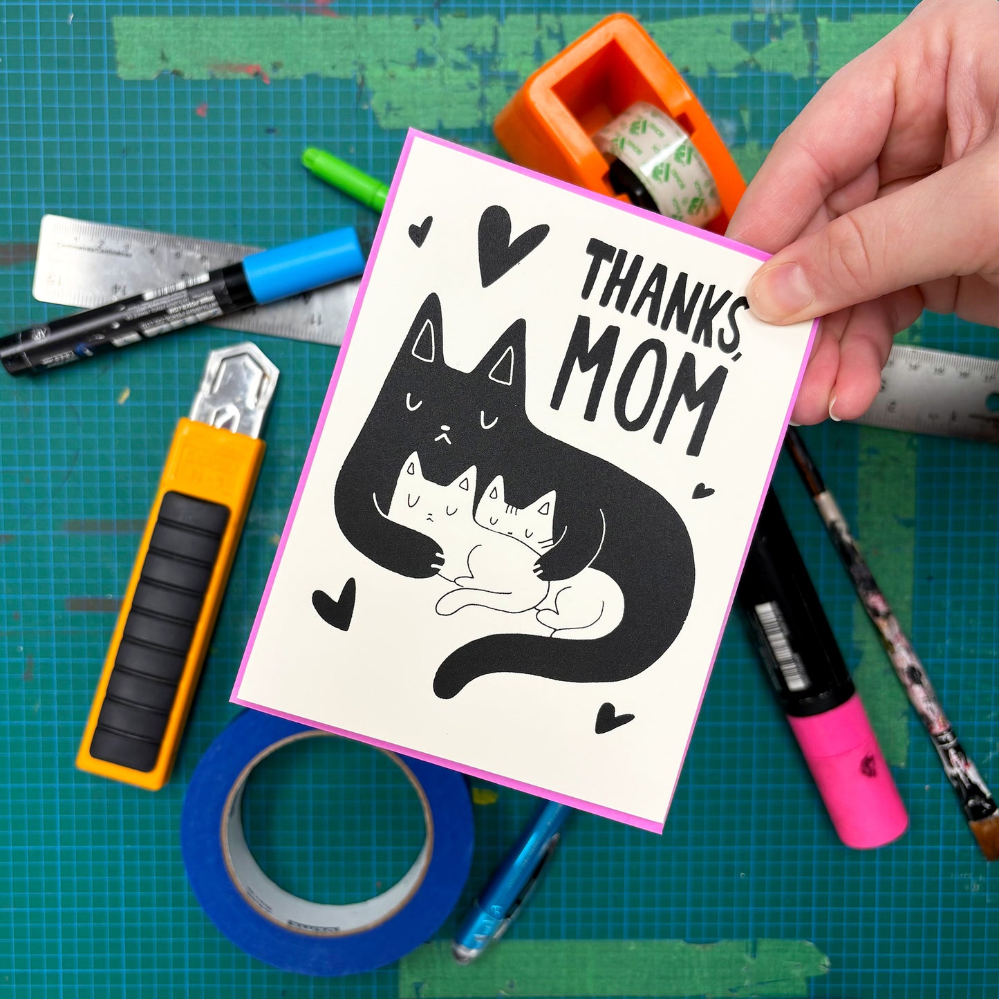 Thanks, Mom Mother's Day Greeting Card