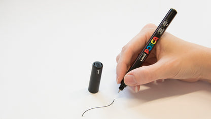Paint Marker Set, PC-1M Extra Fine Bullet - Basic (16 Colors)