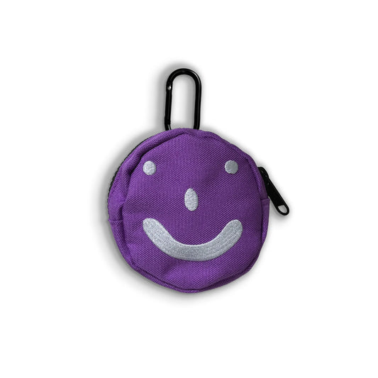 Smiley Face Pouch (Purple)