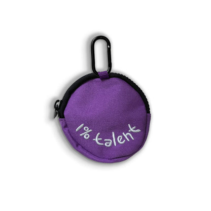 Smiley Face Pouch (Purple)