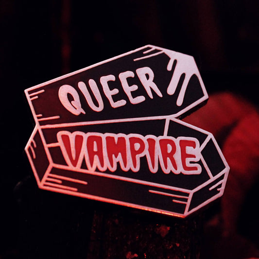 Queer Vampire Pin
