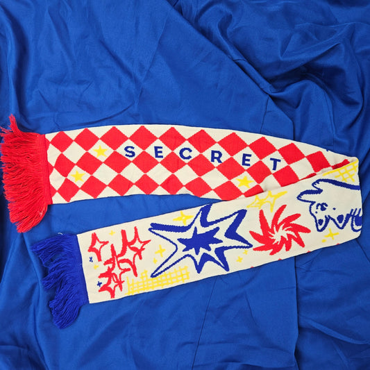 Secret Planet Space Critters Woven Scarf