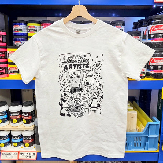 I Support Working Class Artists 2.0 Tee
