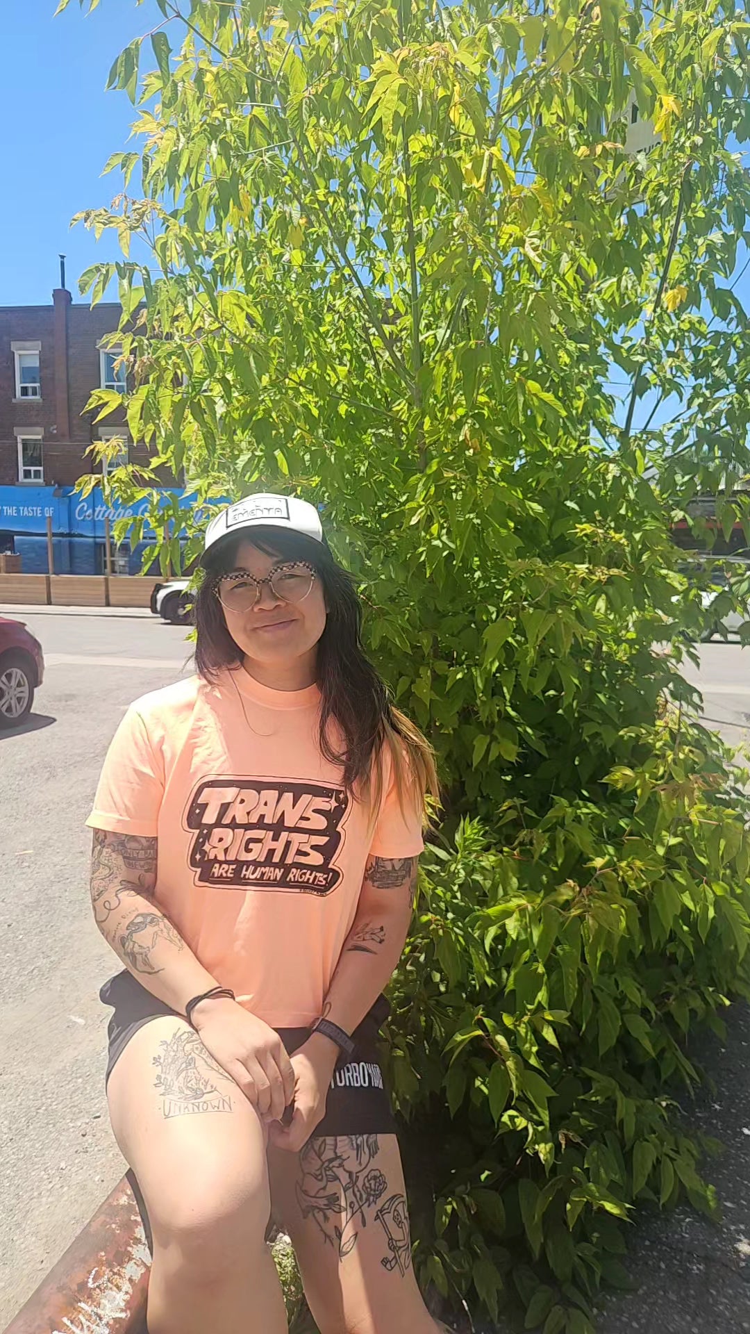 Trans Rights are Human Rights Cropped Tee