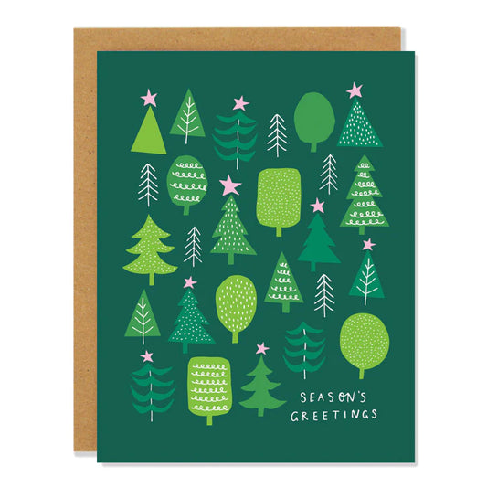 Season's Greetings Holiday Greeting Card