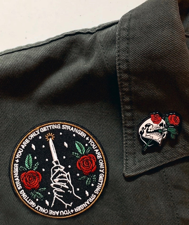 Embroidered Patch - "You Are Only Getting Stranger"
