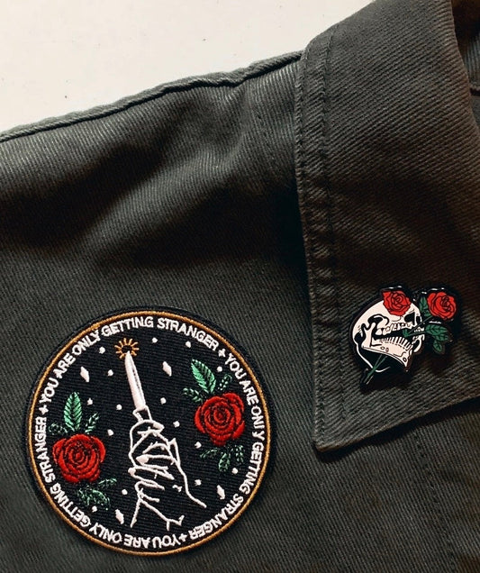Embroidered Patch - "You Are Only Getting Stranger"