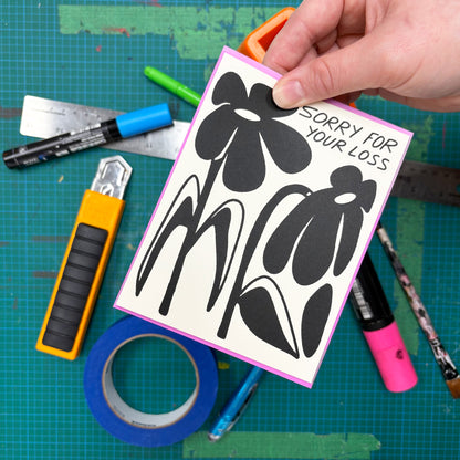 Sorry For Your Loss Greeting Card