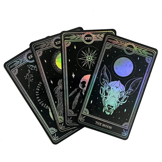Marigold Tarot Holographic Sticker Pack (Celestial)