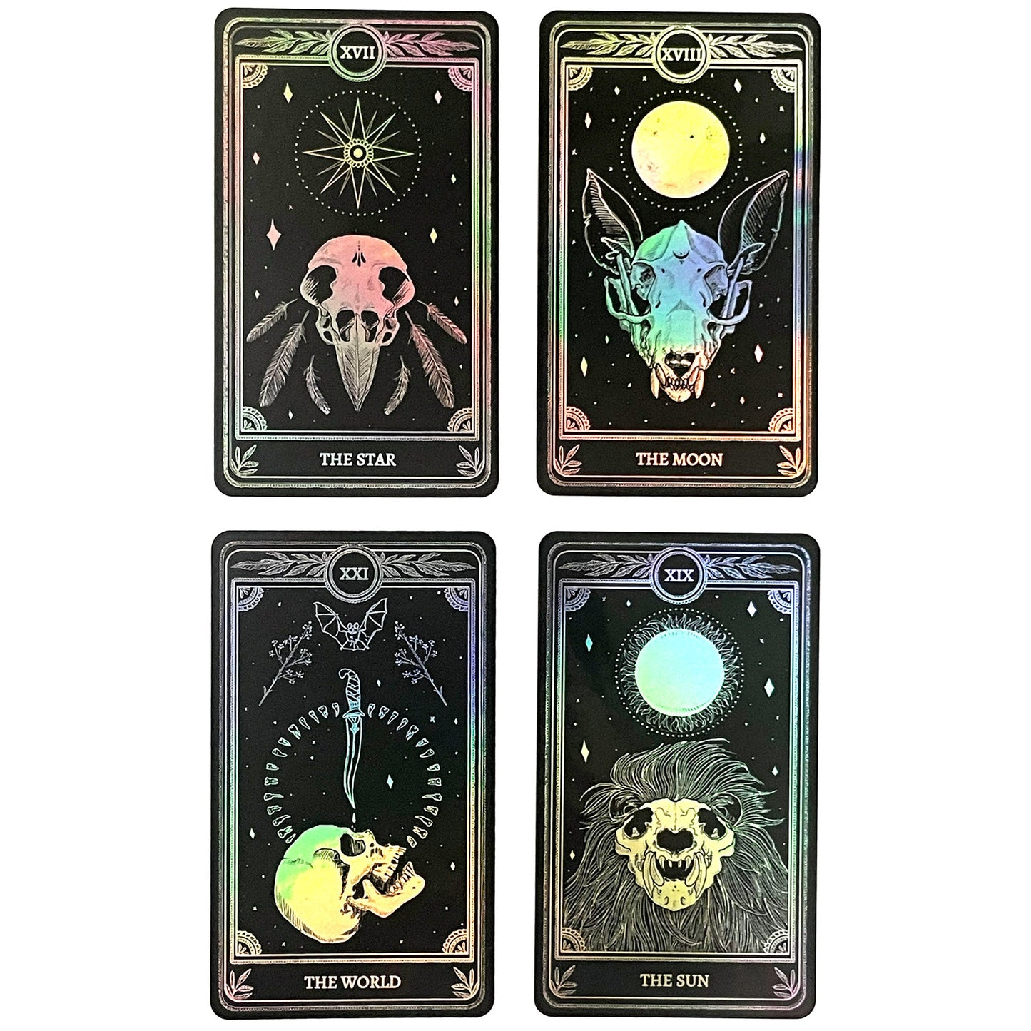 Marigold Tarot Holographic Sticker Pack (Celestial)