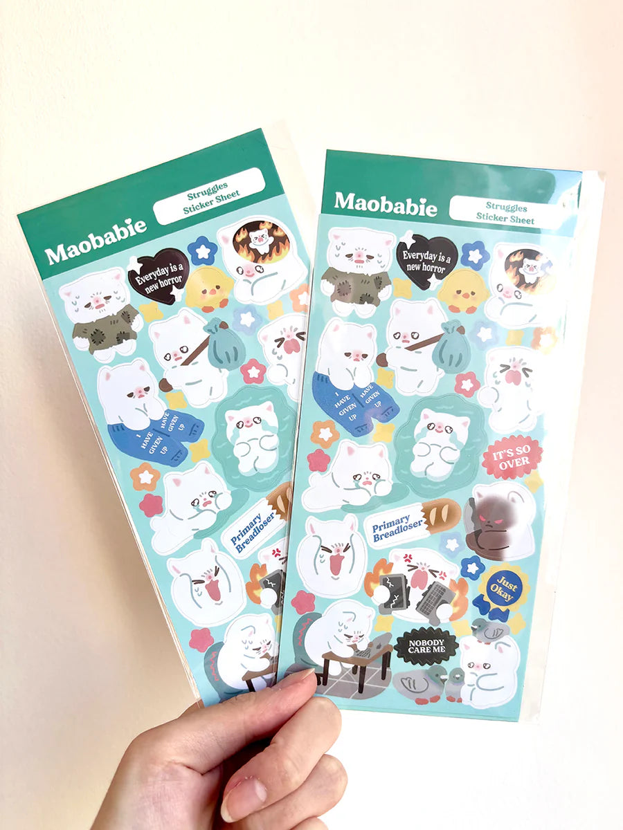 Struggles- Sticker Sheet