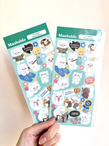 Struggles- Sticker Sheet