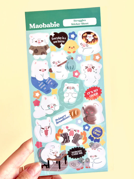 Struggles- Sticker Sheet