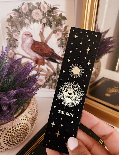 Metal Bookmark - "The Sun"