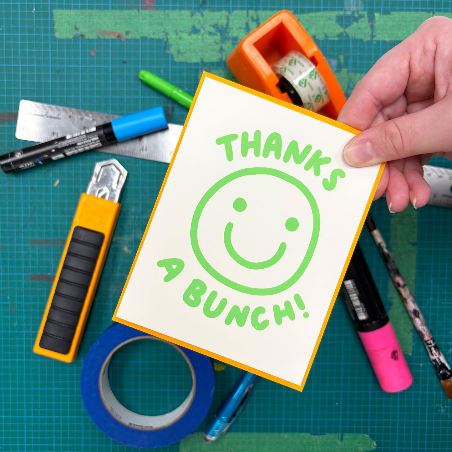 Thanks A Bunch :) Greeting Card