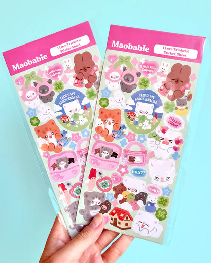 I Love Trinkets - Sticker Sheet
