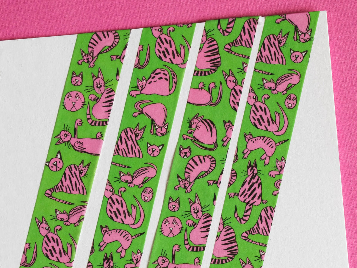 Cat-Shaped Washi Tape