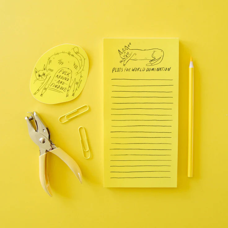 World Domination Notepad