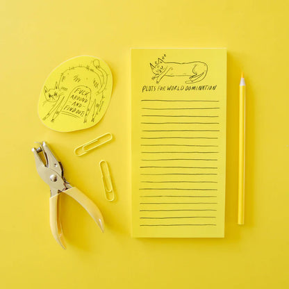 World Domination Notepad