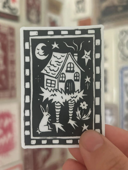 Baba Yaga Sticker