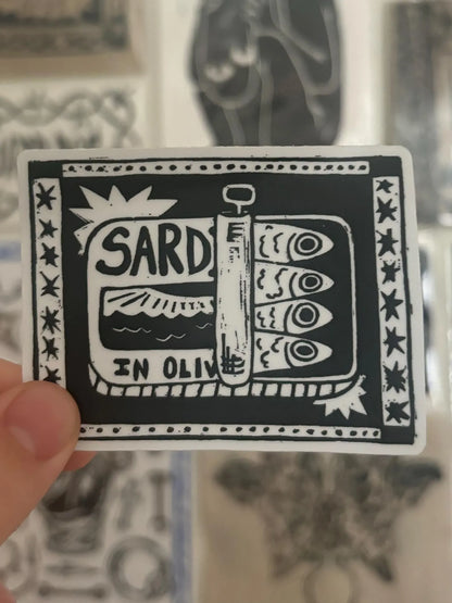 Sardines in Olive Oil Sticker
