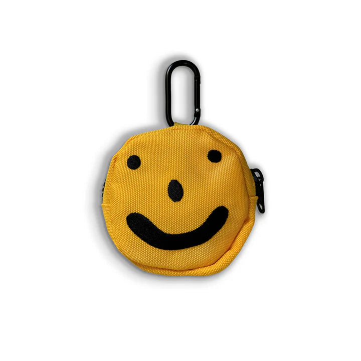Smiley Face Pouch (Yellow)