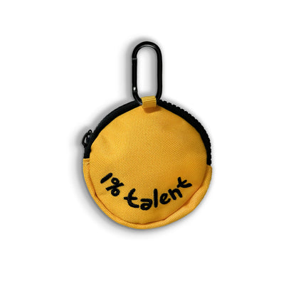 Smiley Face Pouch (Yellow)