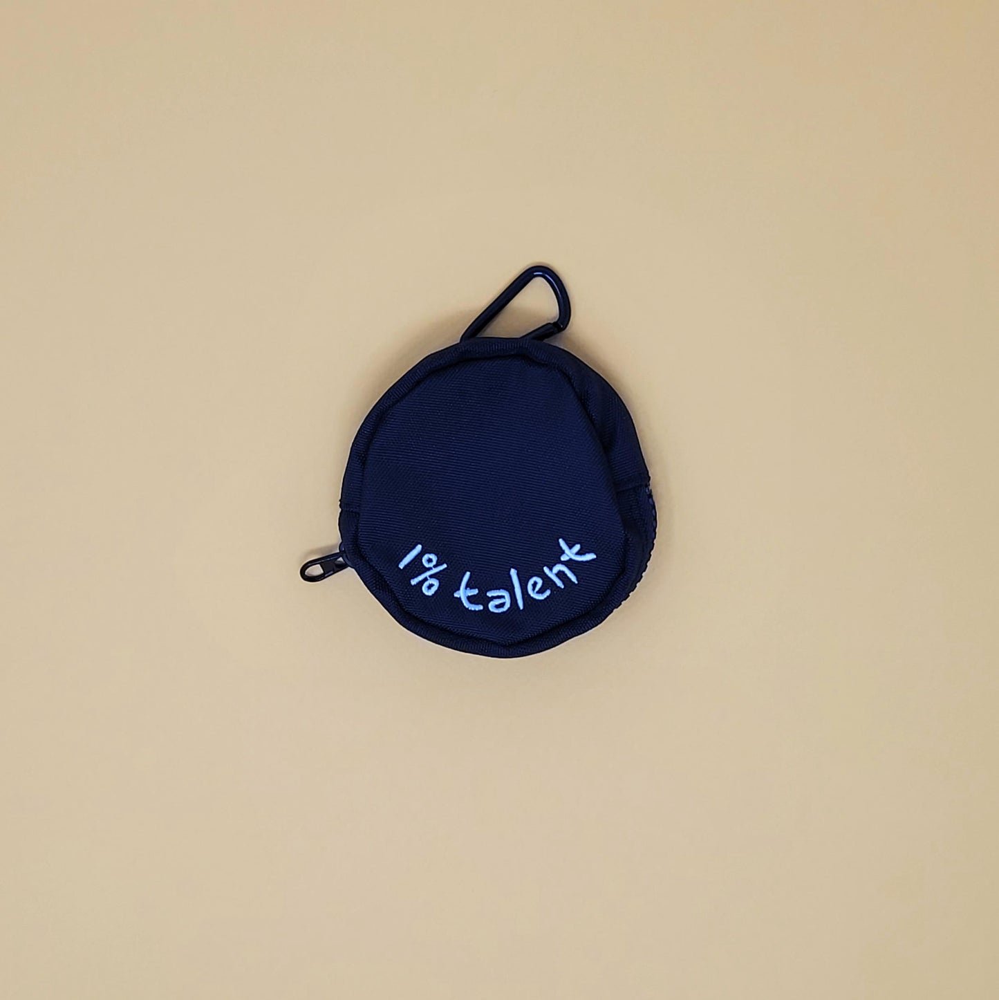 Smiley Face Pouch (Black)
