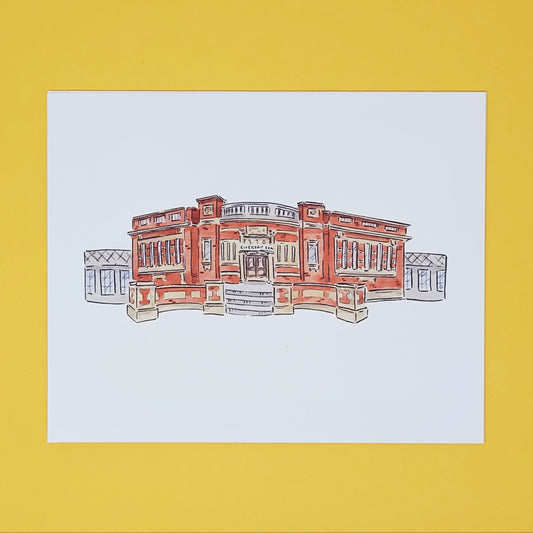 Riverdale Library Print