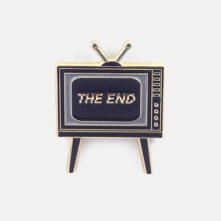 The End Enamel Pin