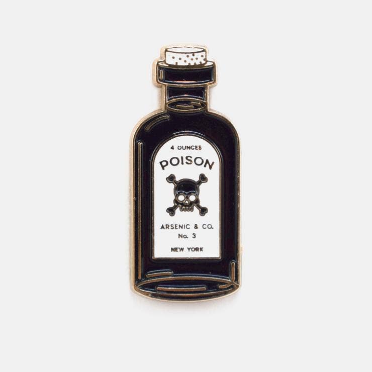 Poison Bottle Enamel Pin