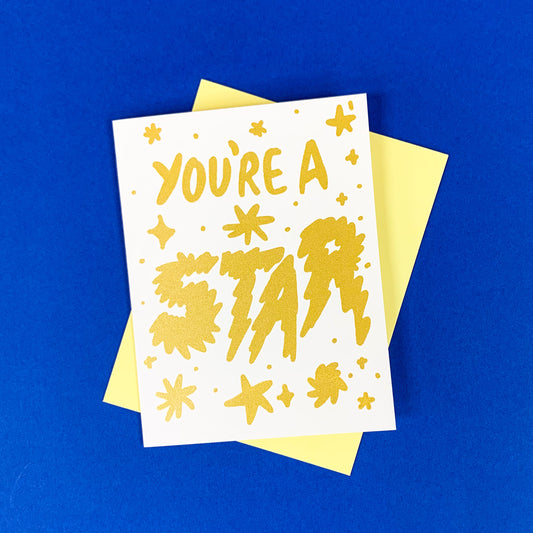 You're A Star! Greeting Card