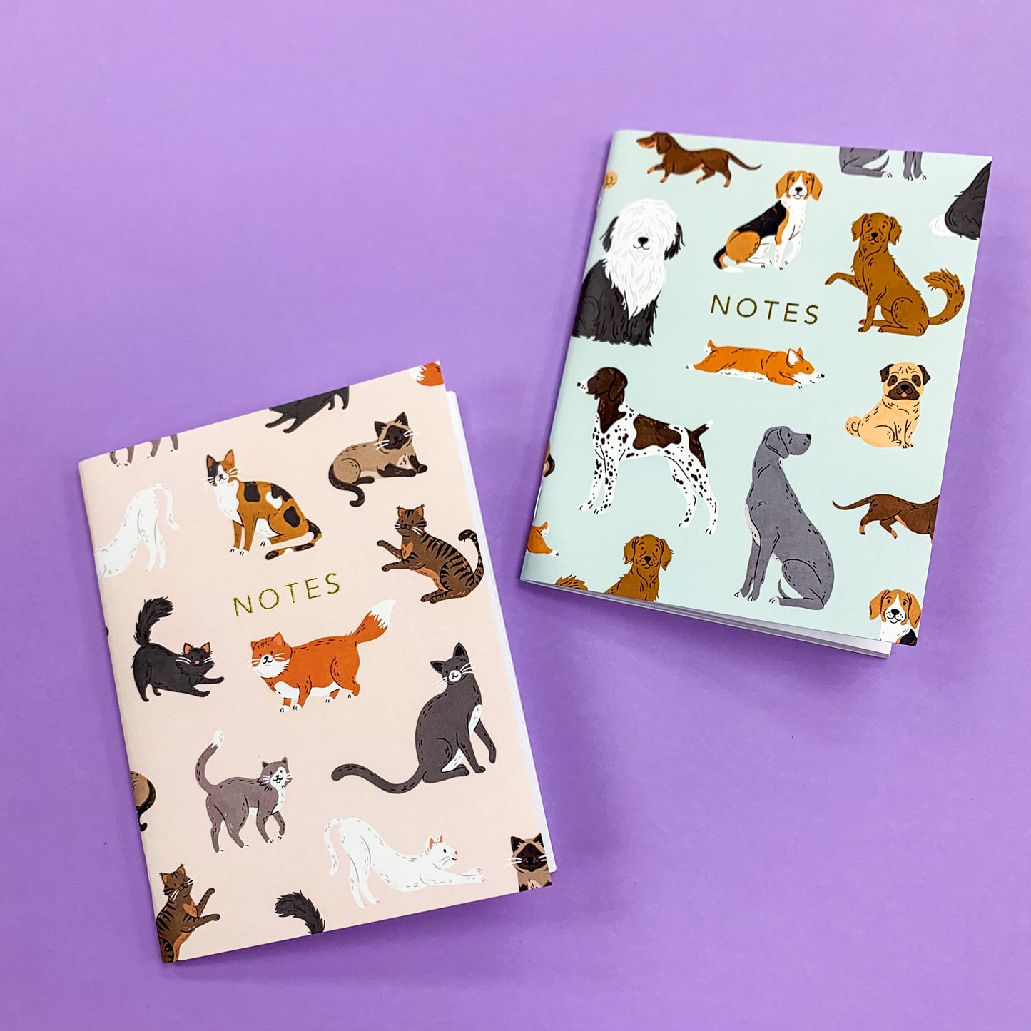 Cat and Dog Pocket Notebooks
