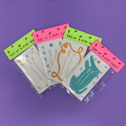 Holiday Gift Tags (set of 8)