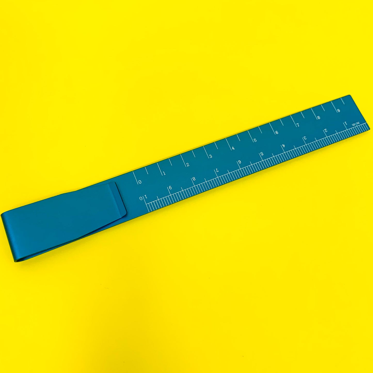 Mini Clippable Metric Ruler - 10cm