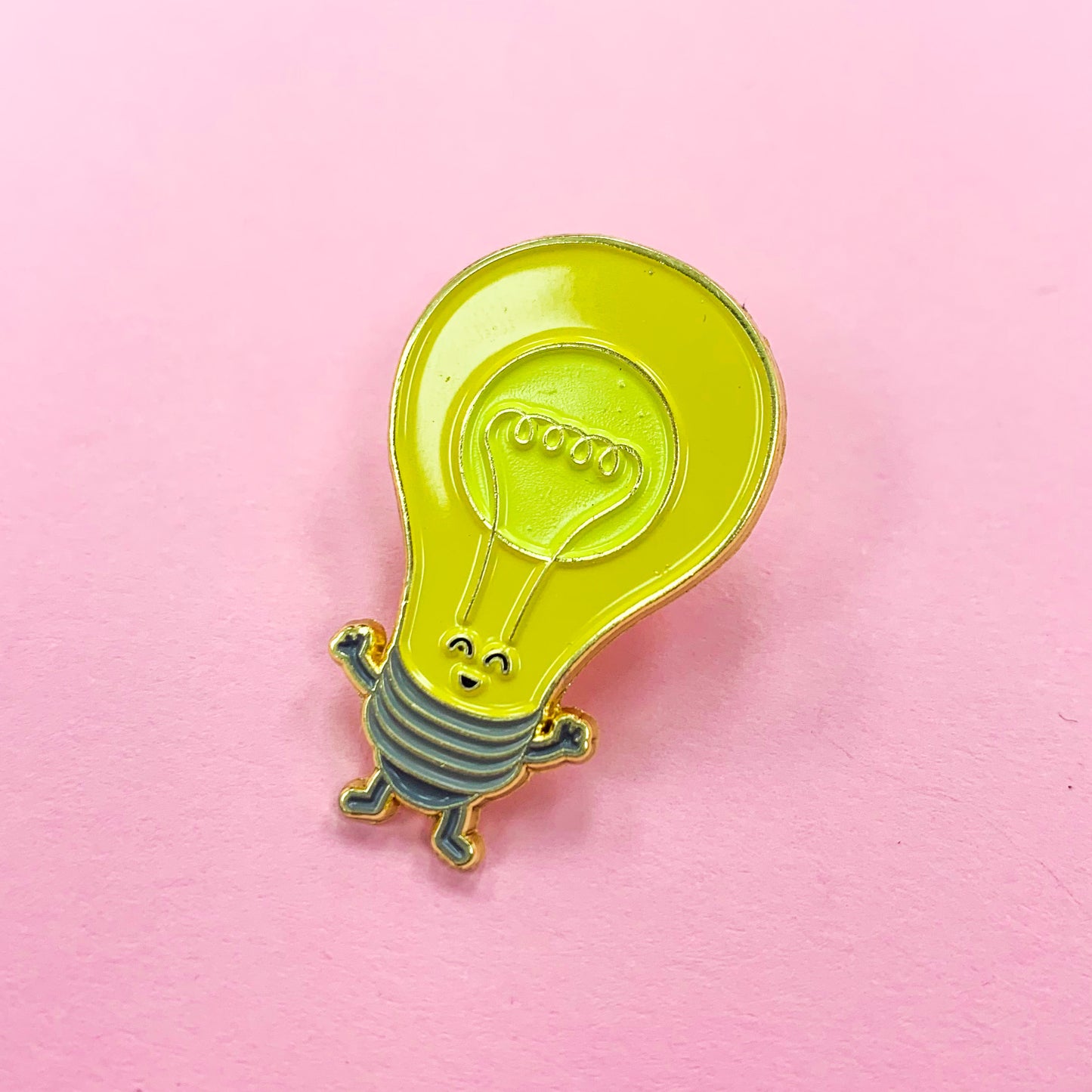 Lightbulb Enamel Pin