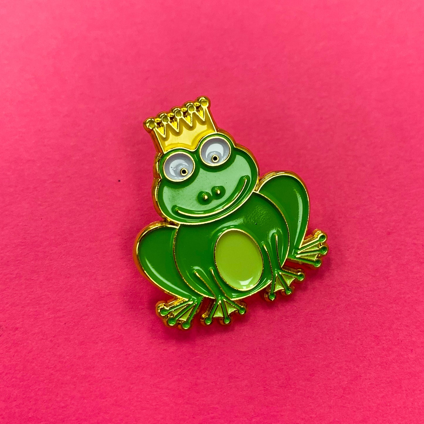 Frog Prince Enamel Pin