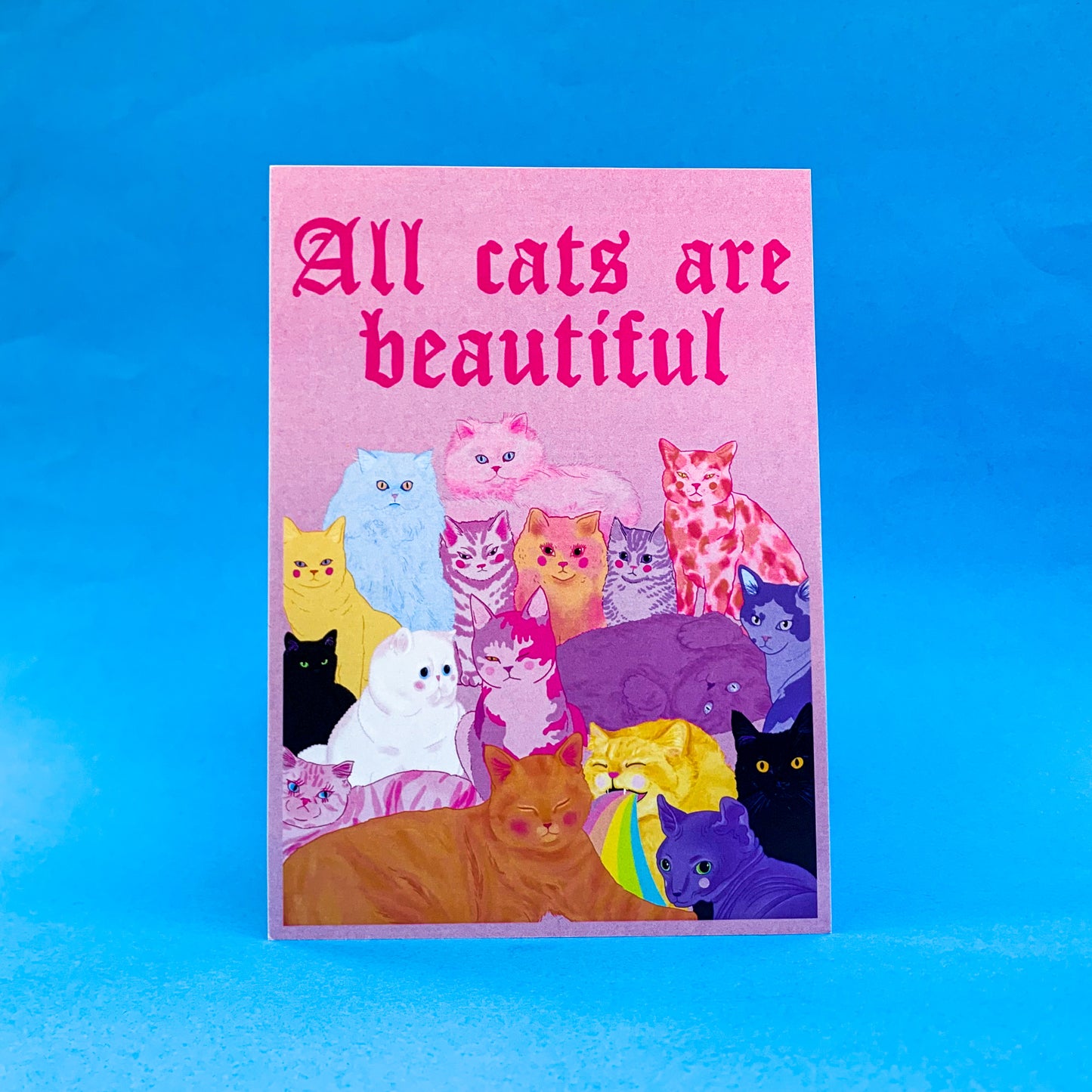 ACAB (All Cats Are Beautiful) Mini Print