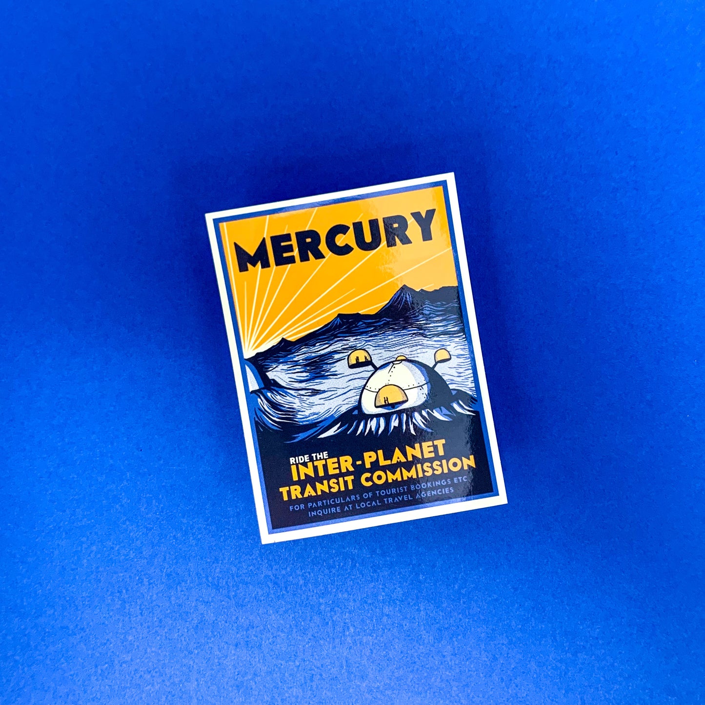 Mercury Poster Sticker