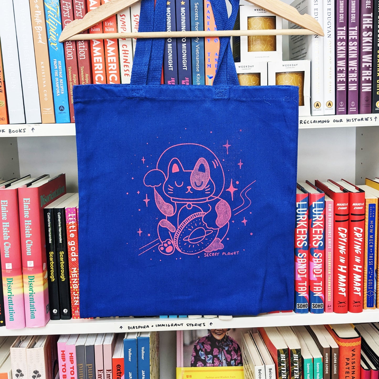 Lucky Space Cat Tote