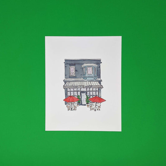 Rooster Coffee Print