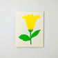 Yellow Flower Screen Print