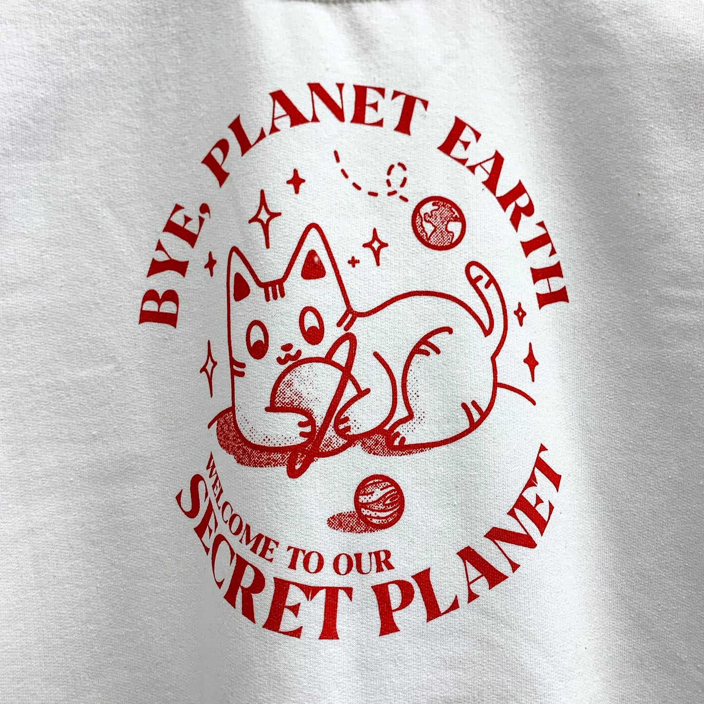 Bye, Planet Earth! Crew Neck Sweater