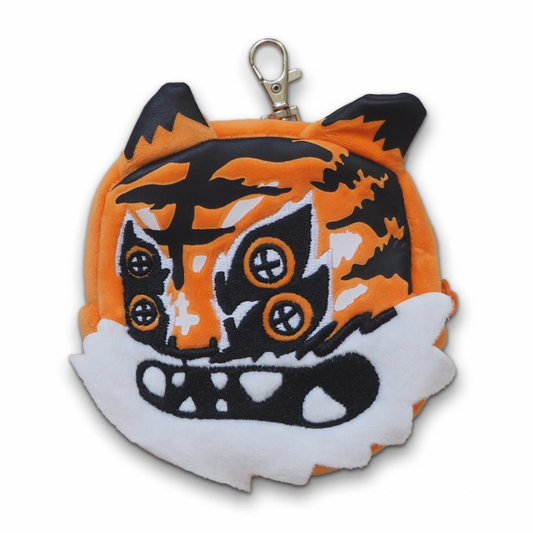 Tiger Plush Pouch
