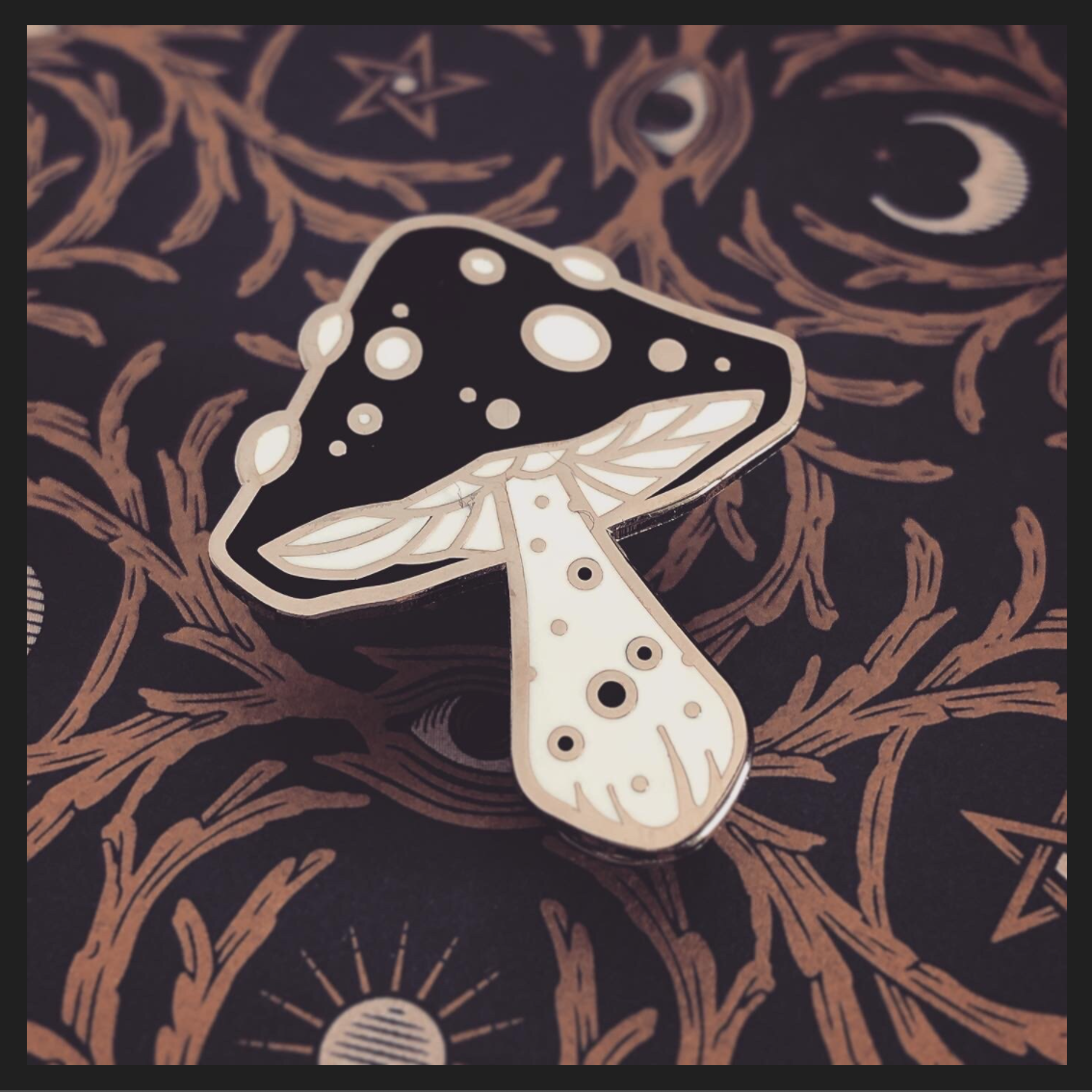 Magical Mushroom Enamel Pin