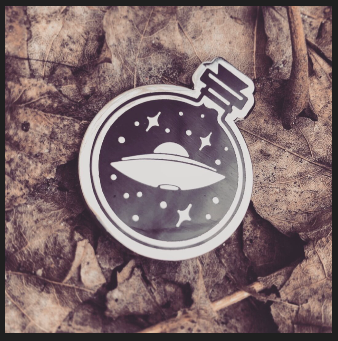 UFO Potion Enamel Pin by Fabled Creative